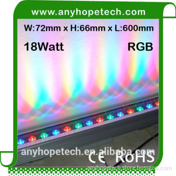 Full color CE ROHS High Power 1W LED led wall washer 24v